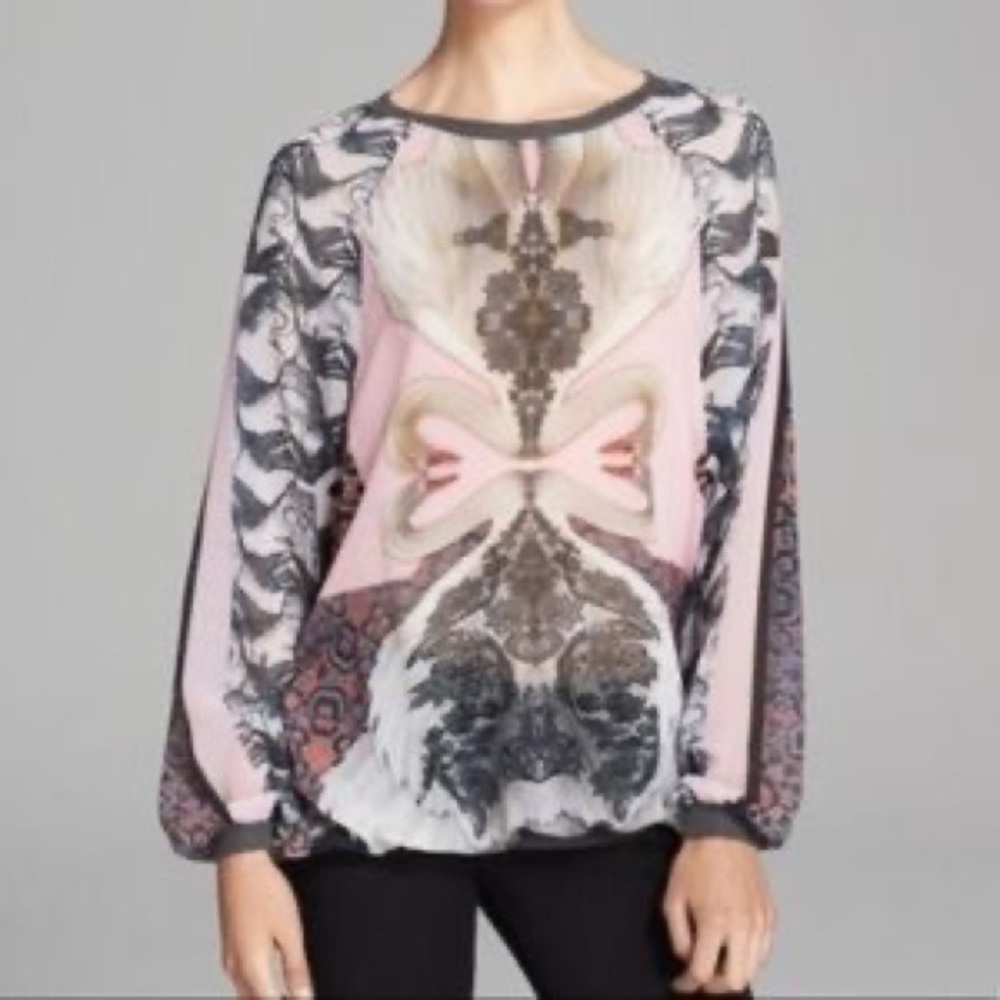 Clover Canyon Swan Sheer Tunic